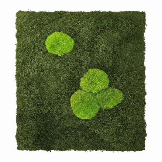 Flat+Ball Moss Panel
